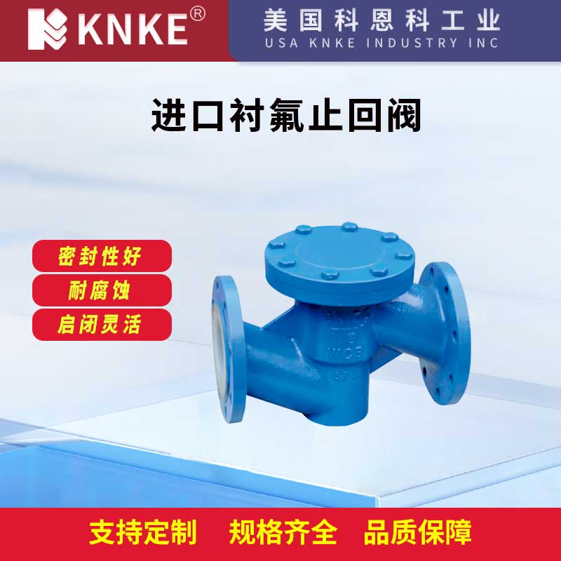 进口衬氟调节阀怎么选?美国KNKE科恩科选型方法解析(图2) 11,进口衬氟止回阀.jpg